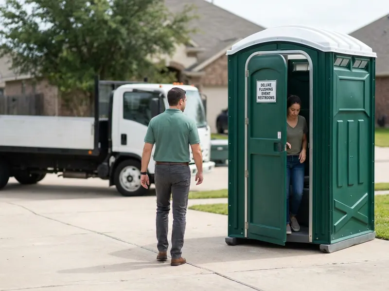 Deluxe Flushing Event Restrooms in Pearland, TX