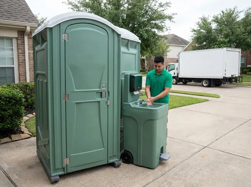 Standalone Mobile Handwash Stations in Pearland, TX